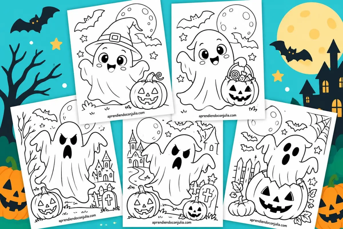 fantasmas-de-Halloween-para-colorear