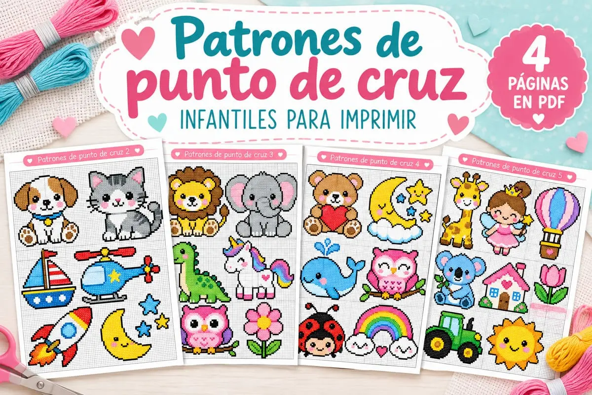 patrones-de-punto-de-cruz-infantiles