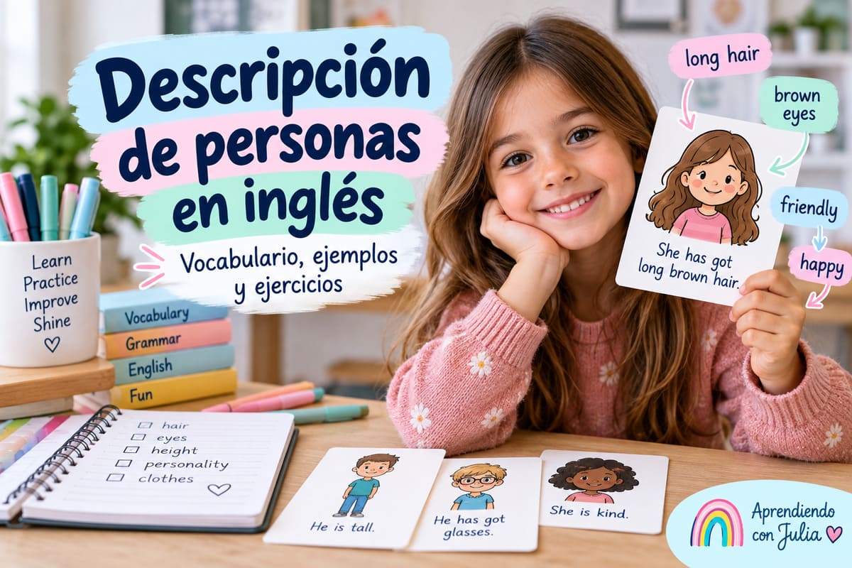 descripción de personas en inglés