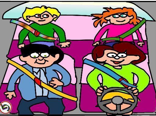 Mini cuento: Niños abrochados y bien sentados en el coche