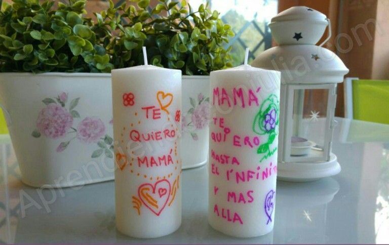 Cómo decorar velas con transfer: servilletas de papel decoradas Manualidades para niños