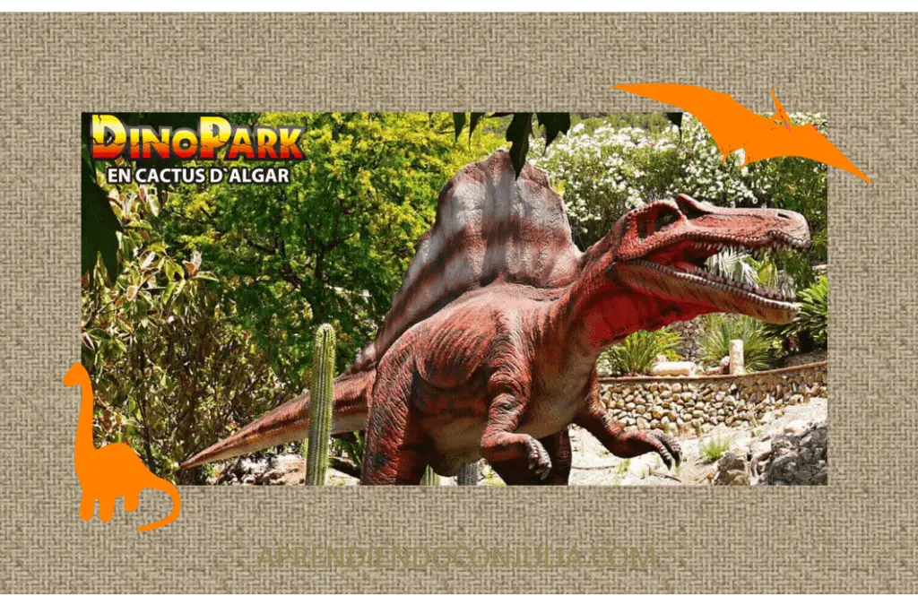 DinoPark en Algar, Alicante. Parque de dinosaurios.
