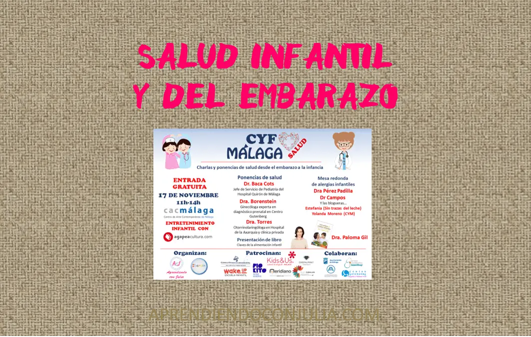 CYF Málaga Salud – Jornada de salud infantil para padres