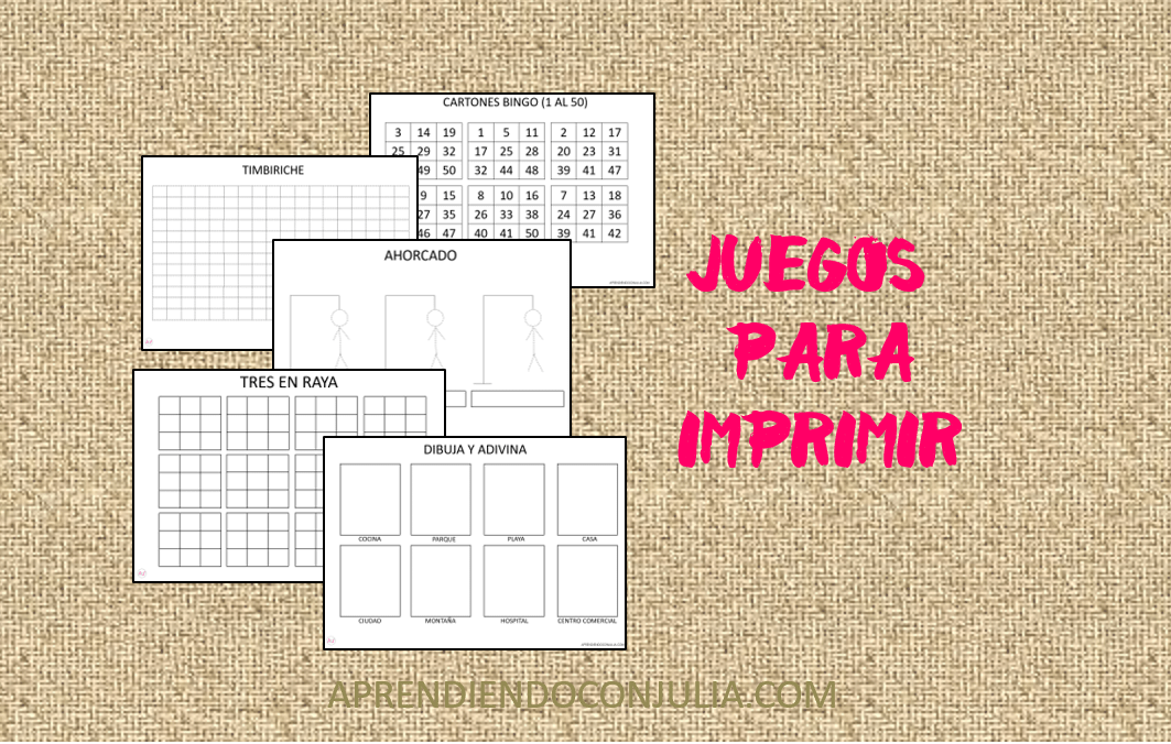 5 Juegos De Mesa Para Imprimir Para Ni os Aprendiendo Con Julia 5 Juegos De Mesa Para Imprimir Para Ni os Aprendiendo Con Julia