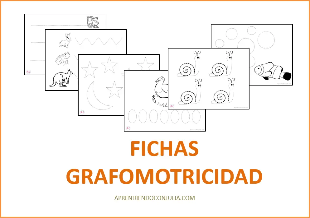 FICHAS DE GRAFOMOTRICIDAD PARA IMPRIMIR GRATIS - LECTOESCRITURA