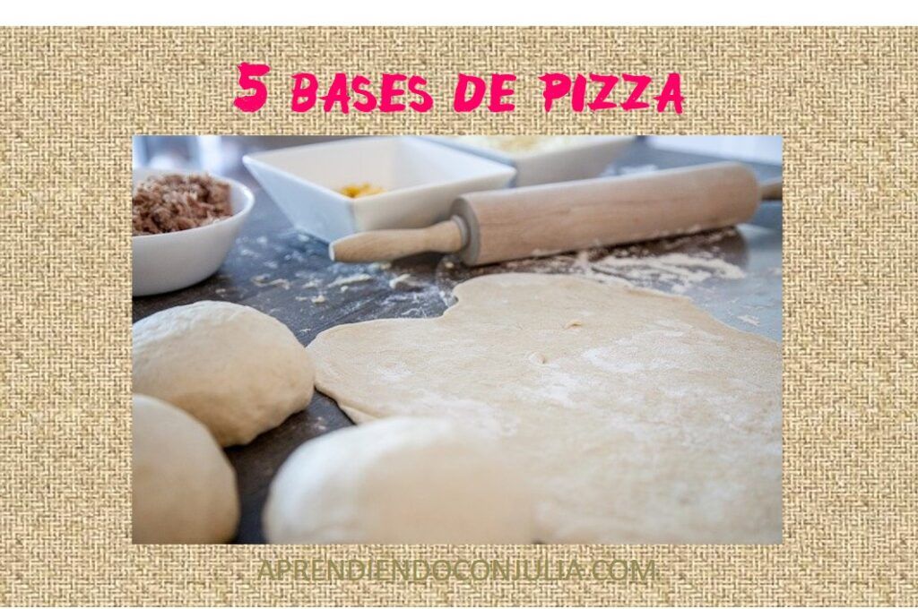 5 masas de pizza sanas y diferentes -Recetas fáciles