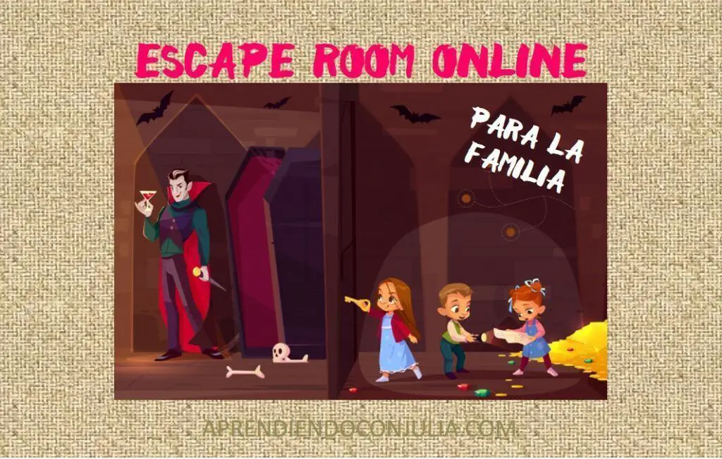 Escape room online en familia. Nuestros favoritos