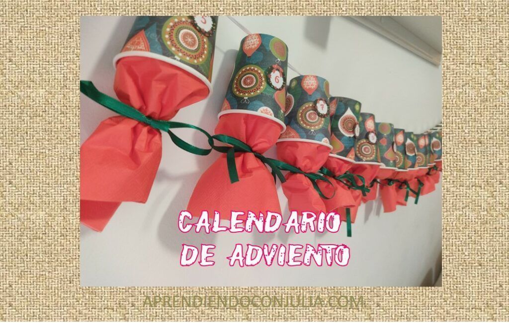 CALENDARIO DE ADVIENTO DIY RAPIDO