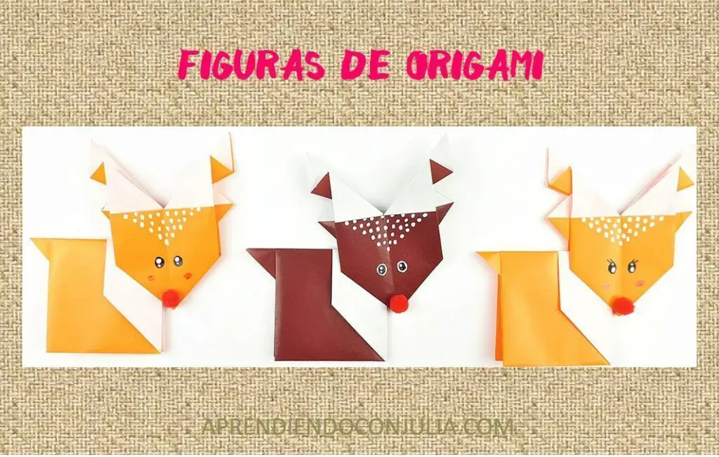 Figuras de origami para Navidad muy fáciles