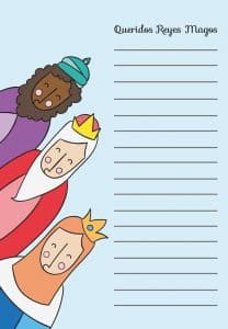 CARTAS A LOS REYES MAGOS PARA IMPRIMIR