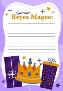 CARTAS A LOS REYES MAGOS PARA IMPRIMIR