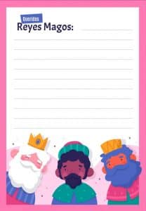 CARTAS A LOS REYES MAGOS PARA IMPRIMIR