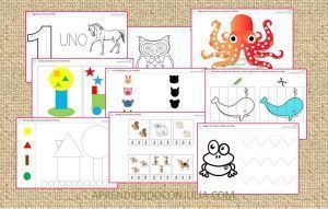 Cuaderno de actividades imprimible para preescolar e infantil ...