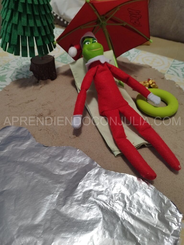 elf on the shelf travesura