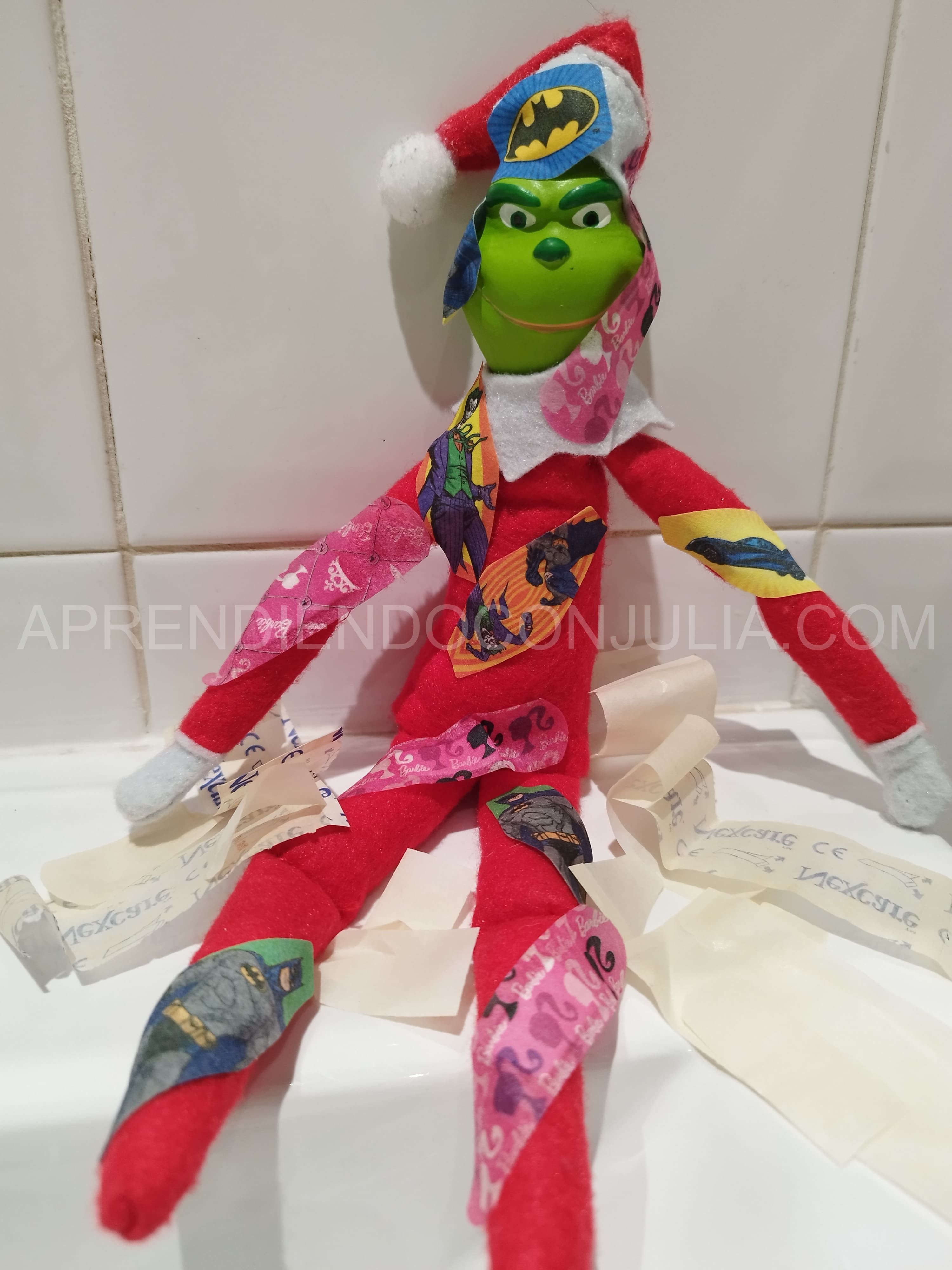 elf on the shelf travesura