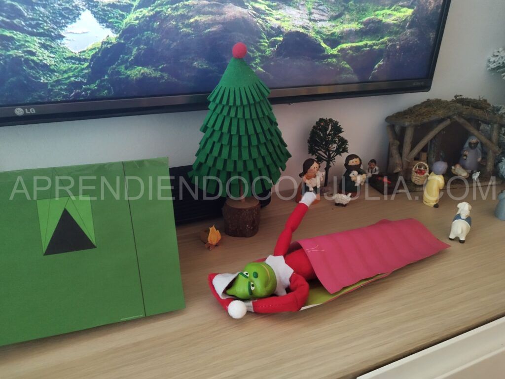 elf on the shelf travesura