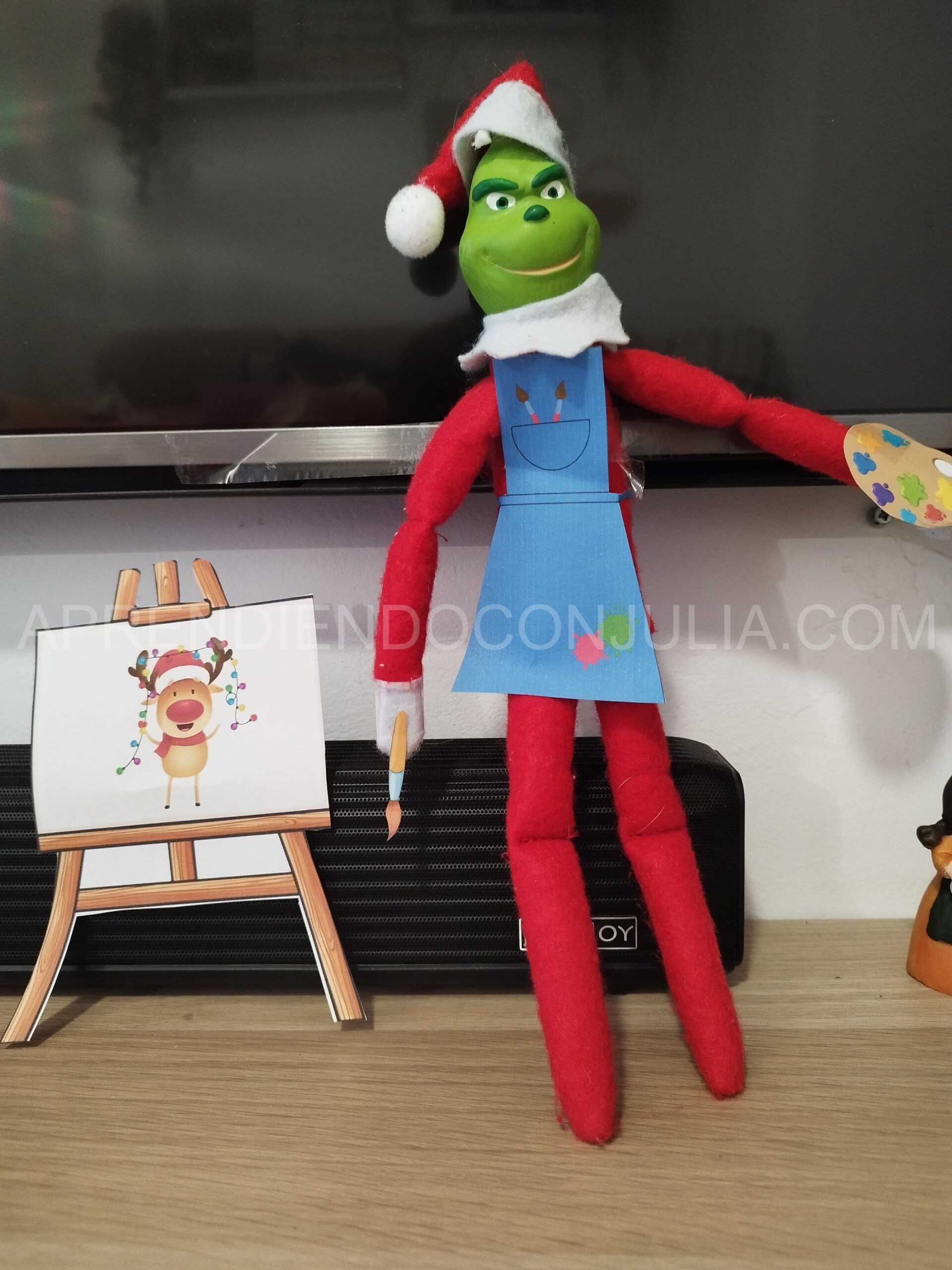 elf on the shelf travesura