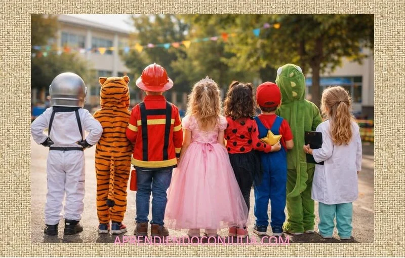 disfraces infantiles en grupo