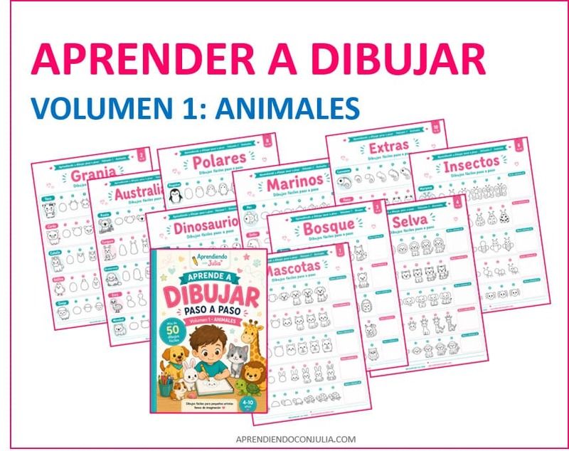 aprender a dibujar animales paso a paso