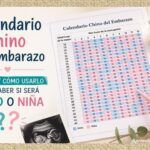 CALENDARIO CHINO DEL EMBARAZO