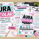 cuaderno imprimible de aura escolar
