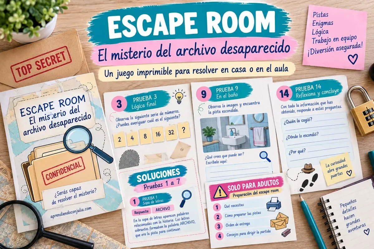 escape room para adolescentes